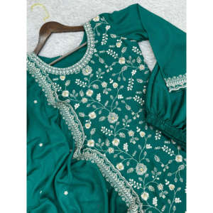 เปิดตัว3 pices พร้อมทำ kurti-plazzo กับ dupatta - Product Image 5