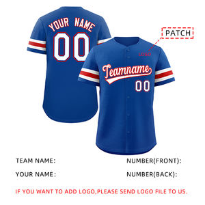 Uniformes Deportivos de Béisbol para Hombre, Manga Corta, Transpirables, con Impresión Digital Personalizada de Alta Calidad al Por Mayor - Product Image 3