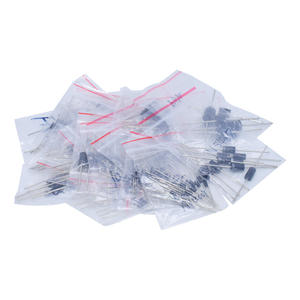 Paquete <span class=keywords><strong>de</strong></span> <span class=keywords><strong>diodos</strong></span> <span class=keywords><strong>rectificadores</strong></span> 1N4007 5408 5822 1N4148 DB3 DIP, 22 tipos <span class=keywords><strong>de</strong></span> uso común, un total <span class=keywords><strong>de</strong></span> 255 - Product Image 1