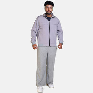 Nardon Apparel OEM de qualité supérieure Logo personnalisé Veste coupe-vent à capuche pour hommes à la mode en plein air 100% - Product Image 5