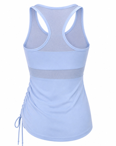 Camiseta sin mangas de cuello redondo de alta calidad para mujer, top deportivo de secado rápido, diseño sin mangas para gimnasio - Product Image 2