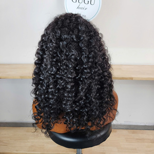 Perruques à fermeture transparente, cheveux vietnamiens bruts doublement étirés, bouclés birmans, extensions de cheveux humains vierges ultra-lisses - Product Image 4
