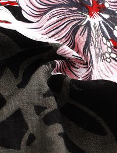 Men Lightweight <b>Shorts</b> Tropical Print Elastic Waist Drawstring Beach Summer Casual Holiday Colorful White top mens summer beach - Product Image 3