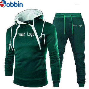 Conjunto Deportivo de Invierno para Hombre, Estilo Nuevo, Personalizado, de Alta Calidad, 100% Algodón, Cómodo, Transpirable, con Sudadera con Doble Cremallera - Product Image 4