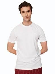 T-shirt blanc personnalisé pour homme, 100% coton peigné, haute qualité, 180 GSM, t-shirt uni, col rond, coupe ajustée, t-shirts essentiels pour homme - Product Image 3