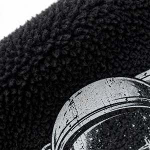 Sudadera con capucha negra de nuevo diseño, de algodón, con estampado gráfico de astronauta espacial, estilo urbano personalizado, unisex. - Product Image 5