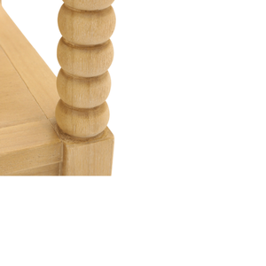 Mesa Consola Moderna Clásica de Madera de Caoba Maciza con Cajón de Almacenamiento para Entrada o Recibidor - Product Image 4