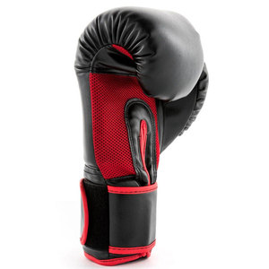 Guantes de Boxeo Econex Deportivos de Cuero PU Azul con Cierre de Velcro, Correa Ajustable para la Muñeca, Impresión con Marca de Agua, para Entrenamiento de Adultos - Product Image 4