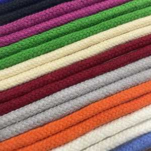 Cuerda Trenzada de Algodón Natural de 10 mm y 200 m, Cuerda de Algodón, Cuerda de Escalada Estática de Nailon Trenzado - Product Image 2