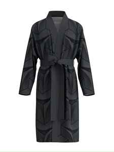 Peignoir décontracté pour homme en flanelle à séchage rapide, anti-boulochage, matière douce, durable, respirant, nouveau design, prix raisonnable - Product Image 5