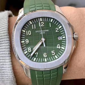 Montres pour hommes de luxe de marque supérieure, bracelet en caoutchouc, acier inoxydable 316L, verre saphir, mouvement automatique mécanique Seiko, aiguilles lumineuses bleues - Product Image 4