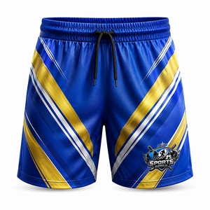 Pantalones Cortos de Fútbol de Nueva Llegada, Premium, de Poliéster Interlock, que Absorben la Humedad, Elásticos, Duraderos y Transpirables, Ropa Deportiva - Product Image 1