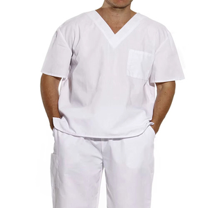 Best Quality <b>Doctors</b> and Nurses Male Scrub Nursing Medical Uniform Scrub Hospital Healthcare Center Scrub <b>Sets</b> - Product Image 6