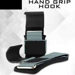 Correas de Gancho para Gimnasio con Logotipo Personalizado, Muñequeras para Levantamiento de Pesas, Accesorio de Fitness para Hombres y Mujeres, Ganchos de Levantamiento Acolchados de Neopreno OEM - Product Image 5