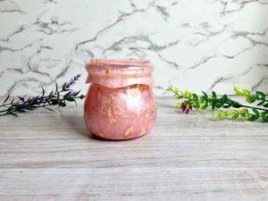 Tarro de Almacenamiento de Resina Premium con Tapa, Hecho a Mano, Decorativo, Organizador para Cocina y Baño, Contenedor para Dulces, Té y Café - Product Image 4