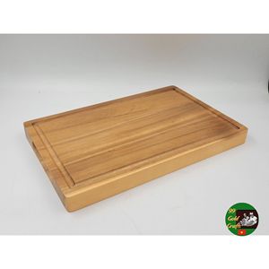 Planche à découper en bois massif naturel pour la maison et la cuisine des restaurants, planche à découper en bois épaisse pour la préparation de la viande - Product Image 1