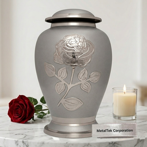 High Quality Customized Colours Cremation Urns Adult Keepsake Memorial Ashes Storage <b>Jar</b> Funeral Decorative Metal Urns & Vases - Product Image 1