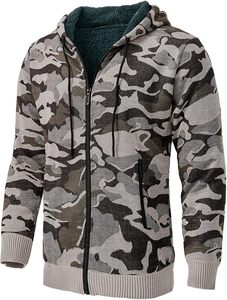 Sudadera OEM Streetwear Personalizada con Bordado, Estilo Holgado, con Cremallera, Oversize, Desgastada, Camuflaje, Sudadera con Capucha, Chaqueta de Trabajo de Lona para Hombre - Product Image 4