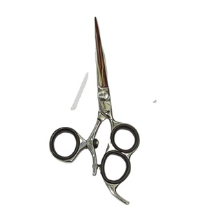 Wholesale 3 Finger Barber Razor Scissors Cutting Shears Professional Hair Hairdressing Scissors 6" With Three Rings