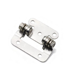 Charnière à amortissement en acier inoxydable 304 réglable pour portes d'armoires industrielles - Product Image 3