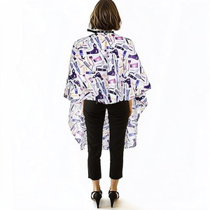 ผ้าคลุมสำหรับแต่งผมคุณภาพสูงวัสดุทำจากโพลีเอสเตอร์เนื้อนุ่มทนทานมาตรฐานส่งออก - Product Image 5