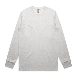 T-shirt basique décontracté haut de gamme pour homme, rouge, à manches longues, en coton prérétréci de qualité supérieure, col rond, durable - Product Image 6