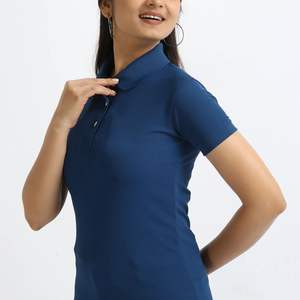 Women’s 100% Cotton <b>Polo</b> Shirt Blank Plain Short Sleeve <b>Polo</b> T Shirt for Printing OEM Custom Logo <b>Ladies</b> Formal Casual <b>Polo</b> Top - Product Image 6