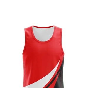 Atractivo Conjunto de Uniforme Deportivo de Poliéster 100% Transpirable de Secado Rápido con Estampado para Correr en Verano, Unisex - Product Image 4