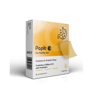 Tiras Orales Popit Gut con 5 Mil Millones de UFC de Probióticos y Prebióticos, Sabor Vainilla - Product Image 5