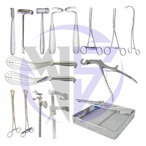 Ensemble d'instruments chirurgicaux gynécologiques 50 pièces Kit médical en acier inoxydable - Product Image 6