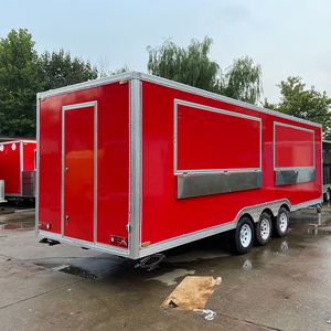 New Preferential Price Fiberglass Food Trailer Mobile Food Truck with CE DOT Stainless Steel Frame Snack <b>BBQ</b> Fast Food - Product Image 2