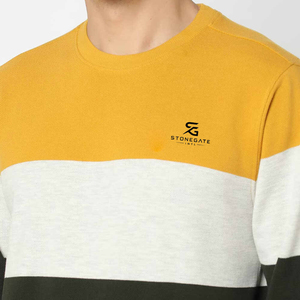 เสื้อสเวตเชิ้ตผู้ชายคุณภาพสูง ผ้าฝ้ายนุ่ม ระบายอากาศได้ดี สีพื้น ผ้าหนา รับสกรีนโลโก้ คอกลม สไตล์ลำลอง ปี 2026 - Product Image 5