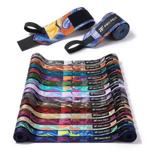 Correas de Muñeca y Cintas de Agarre de Silicona de Calidad Premium para Levantamiento de Pesas, Soporte para Entrenamiento en Gimnasio, Powerlifting, Cintas de Muñeca Cómodas - Product Image 1