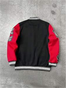 Veste d'hiver confortable pour homme, style Letterman, col montant, logo sur le devant, coupe-vent, haute qualité, écologique, à prix raisonnable - Product Image 2