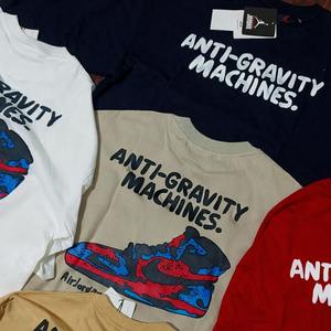 T-shirt à manches courtes à col rond pour homme, imprimé sur mesure, 100% coton, impression sérigraphique, vêtements décontractés, coupe classique - Product Image 5