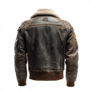 Chaqueta de Cuero Vintage de Alta Calidad, Muy Elegante y Moderna - Product Image 6