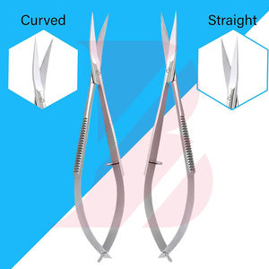 Tijeras de Precisión de Acero Inoxidable Portátiles de la Mejor Calidad para Cejas y Pestañas - Product Image 2