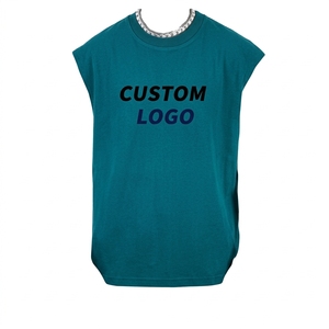 Camiseta sin Mangas de Algodón Suave para Hombre, al por Mayor, Personalizable con Impresión y Marca Privada, Ropa Urbana de Fábrica - Product Image 6