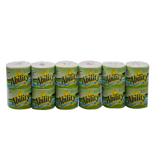 Papel Higiénico de Pulpa Virgen al por Mayor, Rollo de Papel Higiénico Reciclado, Papel Sanitario Económico - Product Image 6