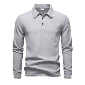 Camisa Formal de Manga Corta para Hombre, Tejido Waffle Sólido Personalizado, 100% Algodón, Secado Rápido, Ropa de Trabajo de Oficina, Precio al por Mayor - Product Image 1