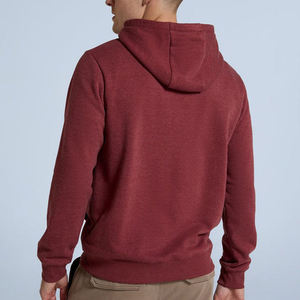 Premium Men's Heavyweight Winter Hoodie | 100% Cotton Pullover Sweatshirt Digital Embroidery | Custom Logo Eco-Friendly - Product Image 2