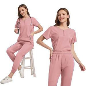 Uniformes Médicos Unisex para Dentistas/Enfermeras, Conjunto de Pantalones Deportivos y Sudaderas con Logotipo Personalizado, Tela Personalizada de Alta Calidad - Product Image 3