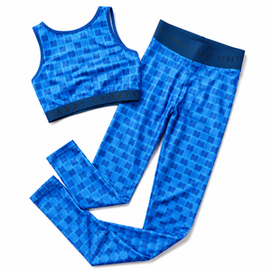 Women Seamless Yoga Set 2 Piece Workout Outfits High Waist Leggings Sports Bra Set Gym Wear Fitness Activewear Clothing - Product Image 5