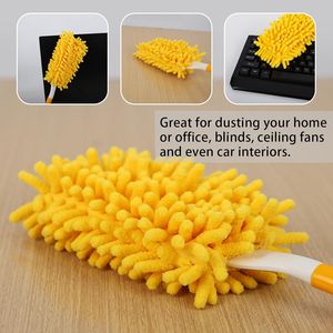 ผ้าปัดฝุ่นไมโครไฟเบอร์แบบใช้ซ้ำได้ 360 องศา สำหรับงานหนัก ใช้ได้กับ Swiffer และพัดลมเพดาน - Product Image 3