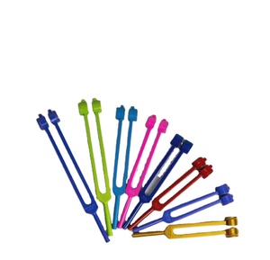 Diapason de guérison pour les chakras - Comprend 7 diapasons pour chakras + 1 diapason pour le poids de l'âme... - Product Image 1