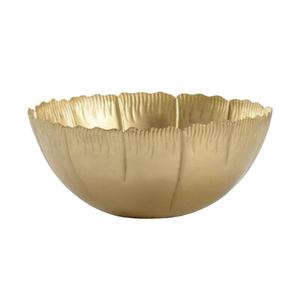 Bol de qualité sûr pour les aliments Super vente bols de service en laiton pur vaisselle décoratif nouveau bol à salade exceptionnel pour les hôtels - Product Image 1