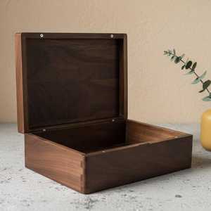 Eco Friendly Handmade Wooden Jewelry <b>Box</b> Premium Quality Solid Wood Classic Design Customizable Organizer Home Office <b>Storage</b> - Product Image 4