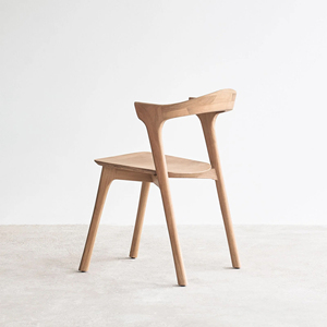 Chaises de jardin en teck massif, chaise Hirosima, mobilier de balcon et de terrasse, chaise en teck, mobilier d'extérieur, chaise de jardin en bois pour repas - Product Image 4