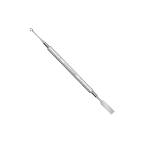 Pousse-cuticules en acier inoxydable, outil de manucure double extrémité, outil professionnel pour le soin des ongles - Product Image 3