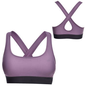 Sujetador Deportivo Atlético para Mujer, Alto Soporte para Yoga y Fitness, con Relleno, Tirantes Ajustables, Transpirable, con Logo Frontal, Ecológico - Product Image 2